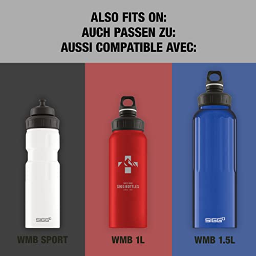 Sigg - WMB One Top - Kompatibilne boce za vodu - Propuštanje, perilica posuđa Sef, BPA Besplatno - antracit,