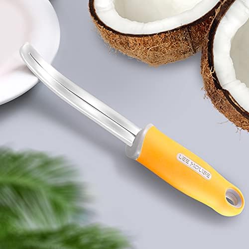 Nož za uklanjanje kokosovog mesa, alat za kokos, alat za uklanjanje kokosovog mesa izdržljiva silikonska