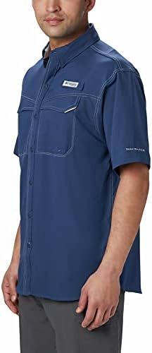 Columbia muška košulja sa kratkim rukavima sa niskim povlačenjem, UPF 40 zaštita, tkanina za vlaženje,