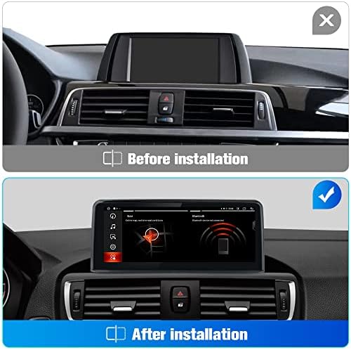 Auto radio stereo Android 11 za BMW 1 3 4 Serija F20 F21 F30 F31 F32 F32 F33 F36 s Carplay Andriod Auto, 10,25 inčnim zaslonom 2013-2017 NBT sistem