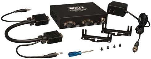 Tripp Lite 4-port VGA sa audio preko CAT5 / CAT6 Extender / razdjelnik, predajnik kutije sa EDID, 1920x1440