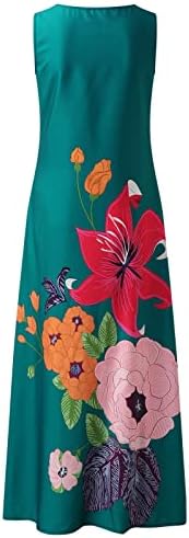 FQZWONG Ljetne haljine za žene 2023 Elegantni trendi partni klub Long Sun Haljine Maxi Sexy Holiday