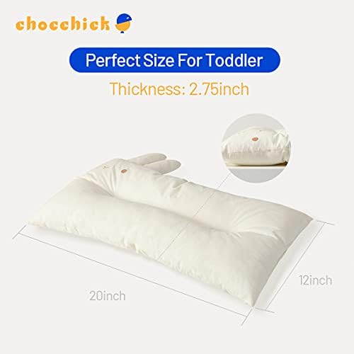 Choc chick 2-dijelni set posteljine za bebe, jastuk za malu djecu, Meki hipoalergeni jastuci za bebe koji se Peru u mašini,ćebe za bebe koje prima ćebe