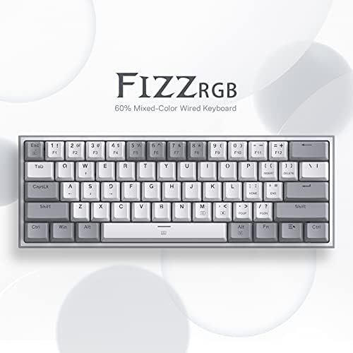 Redragon K617 60% RGB tastatura i M808-N paket miša