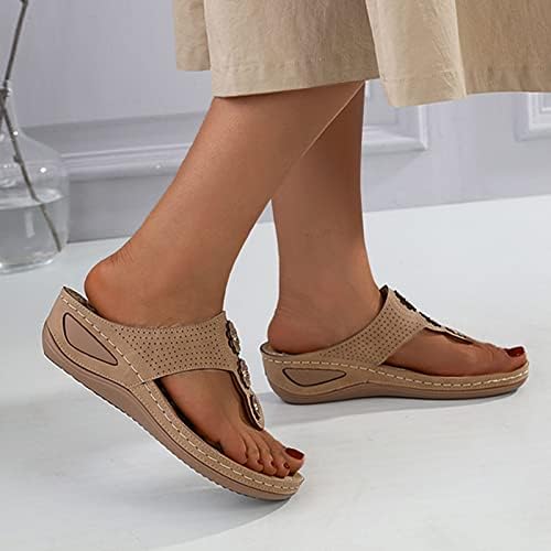Guangyuan Sandale Za Žene Casual Elegantne Cipele Za Plažu S Lukom Ortotičke Plantarne Fasciitis Sandale