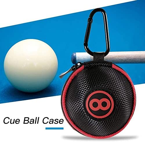 Jueyhapy -on Cue Ball futrola, Cue Ball Ball za pričvršćivanje Cue kuglica, Bazen kuglice, bilijarnih kuglica, lopte u torbu Cue Stick