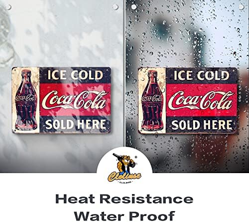 Clolinse Coca Cola znakovi | Metal Retro potpisnika Vintage bar Cool stvari Kupovina Dekor sobe