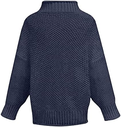 Žene Turtleneck Pletene džemper Ležerne prilike Ležerne prilike pulover s dugim rukavima Jednostavno