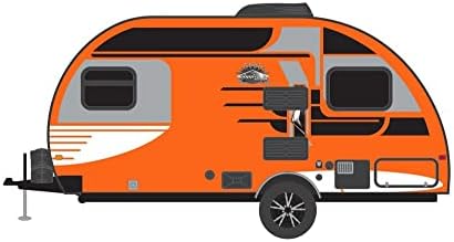 ModelToyCars Winnebago Winnie drop Travel Trailer, narandžasto-Greenlight 34120d / 48-1/64 Diecast Car