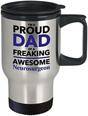 Ponosan tata strašnog fenomenalnog neurohirurgena putnička šolja za kafu, Day Day Day za tatu iz Son kćerke djece