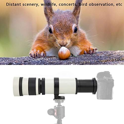 Telefoto objektiv za Nikon prijenosni 420-800mm F8.3-16 ručni zum objektiv za fokusiranje sa 2x Telekonverterom za Nikon F nosač kamere telefoto zum objektiv