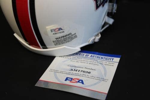 Tony Dorsett potpisao Hof Mini šlem autogram Auto PSA / DNK AM17036-NFL šlemovi sa autogramom