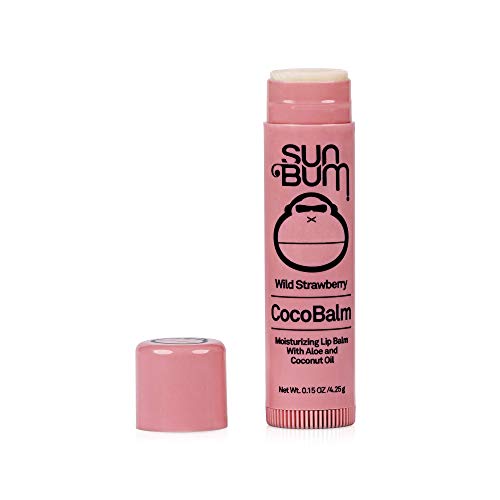 Sun Bum Wild Strawberry Cocobalm | hidratantni balzam za usne sa alojom | bez parabena, Bez