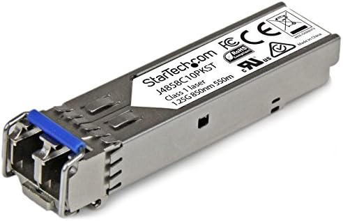 StarTech.com 10 paket HPE J4859C kompatibilni SFP Module1000BASE-LX GbE Single Mode /Multi Mode optički
