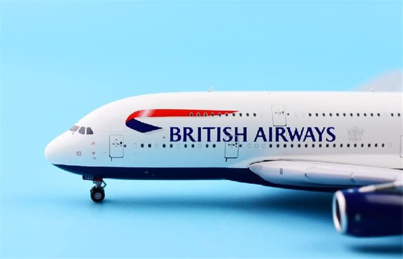 GeminiJets British Airways Airbus A380 G-XLED 1:400 Diecast avion unaprijed izgrađen Model