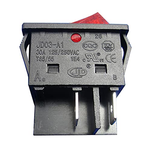 JD03-A1 4-pinski preklopni prekidač velike struje za uključivanje i isključivanje sa radnim indikatorom za