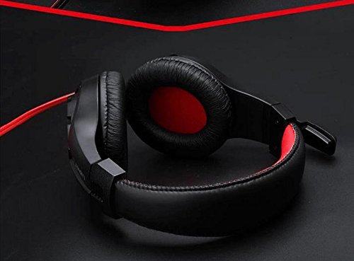 LUPUS G1 Over-uši zaširanje slušalica za slušalice sa MIC Stereo basom za PC igre