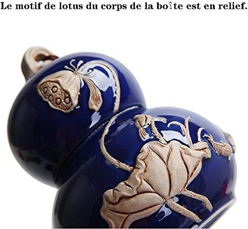 Gaofao Calrm za pepeo kremiranje male suvenir osobe sahrani pepeo ili kućne ljubimce Komemorativna keramika 11.5cm16cm Calrm