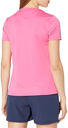 Hanes Sport Ženski kratki rukav Cool Dri performanse Tee, Wow Pink, Veliki