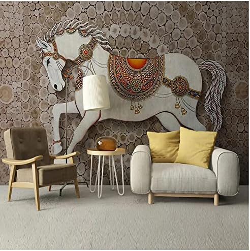 Evropski kreativni plemenito konja od zidana zidna zidna soba Dječja djeca dječja djeca zidna tkanina Naslovnica Dekor zidni pokrov-120x100cm