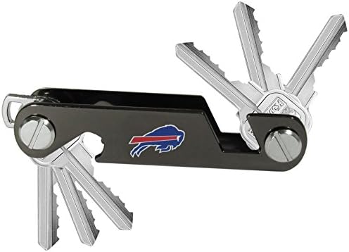 Siskiyou sportski NFL Buffalo Bills koža Tri puta novčanik & ključni organizator, jedna veličina, crn