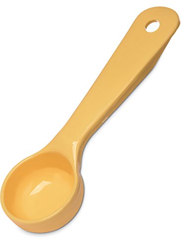Carlisle FoodService proizvodi mjere mizernu čvrstu mjernu kašiku sa kratkom ručkom, 1 unca, žuta