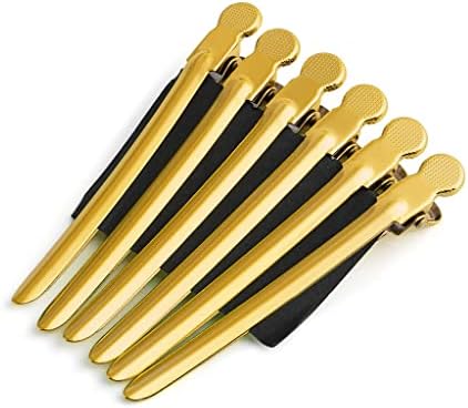 Tazsjg 6pcs Metal Duck usta Frizerski salon za kosu salon Kosa za kosu Frizering PRO odjeljak kopče za