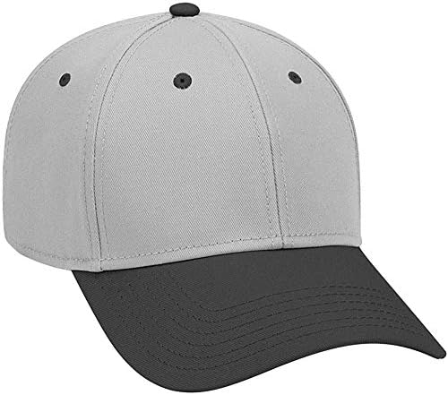 Ashen Fane 6 ploča Strukturirani niski profil Superior pamuk Twill Basic Baseball Hat
