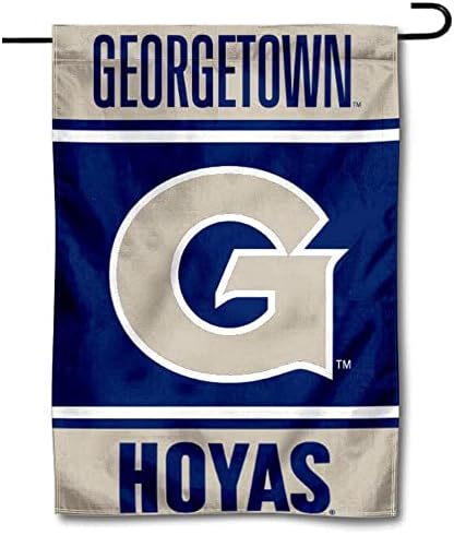 Georgetown Hoyas Garden zastava i USA zastava zastava držač pola