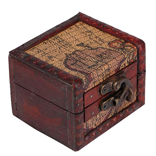 Drvena kutija Vintage, Ekološki prikladni elegantni nosač sa drvenim kutijama, prenosiv izvrstan