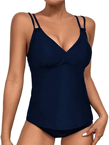 Bikini setovi za žene Troangle Tankini Bath 2023 Ženski podijeljeni kupaći kostimi seksi suspender V izrez