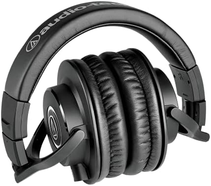 Audio-Technica ATH-M40x slušalice za profesionalni studijski Monitor, crne, sa najsavremenijim inženjeringom,