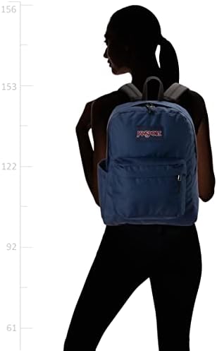 JanSport SuperBreak školski ruksak za djevojčice, dječake i tinejdžere - izdržljiv, lagani Premium ruksak - Navy