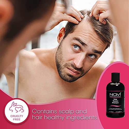 Navi šampon za gubitak kose za obnavljanje rasta kose, DHT Blocker šampon za stanjivanje kose biotinom