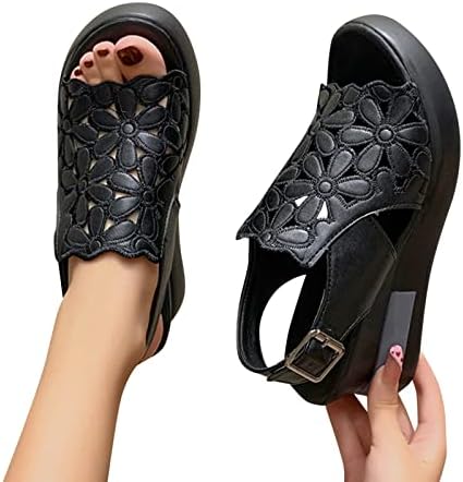 Klin sandale za žene široka širina Neklizajuće brzo sušenje Vodootporne od prapne slobodne sandale cipele