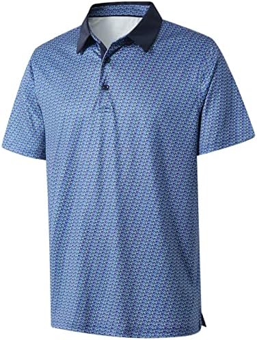 Polo majice za muškarce vlagu Wicking suho fit atletski casual kratkih rukava muška golf majica