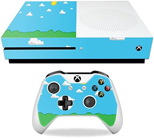 MightySkins koža kompatibilna sa Microsoft Xbox One S – Gamer pejzažom | zaštitni, izdržljivi i jedinstveni poklopac za omotavanje vinilnih naljepnica / jednostavan za nanošenje, uklanjanje i promjenu stilova / proizvedeno u SAD-u