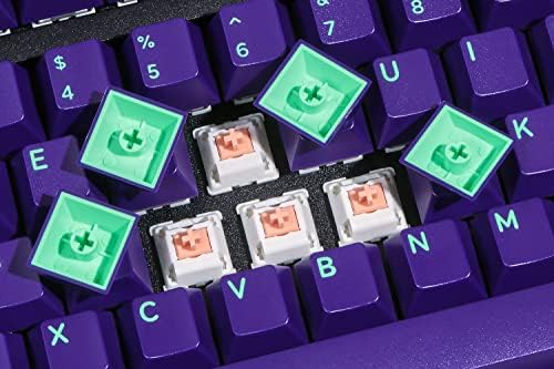 DROP DCX Cyber Keycap Set, Doubleshot ABS, Cherry MX style tastatura kompatibilna sa 60%, 65%, 75%,