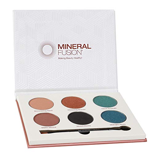 Mineral Fusion, Ograničeno Izdanje Baršunaste Palete Sjenila, Multi Colors, 1 Count, Powder