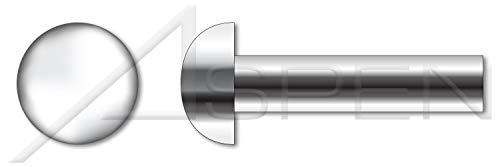 M2 X 8mm, DIN 660 / ISO 1051, Metrički, čvrste zakovice, okrugla glava, A2 Nerđajući čelik