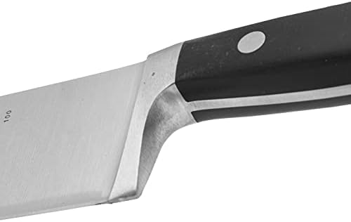 ARCOS kuharski nož 9 inčni Nerđajući čelik. Profesionalni višenamjenski nož za kuhanje za rezanje i čišćenje povrća. Ergonomska Polioksimetilenska drška i Oštrica od 230 mm. Serija Opera. Boja Crna