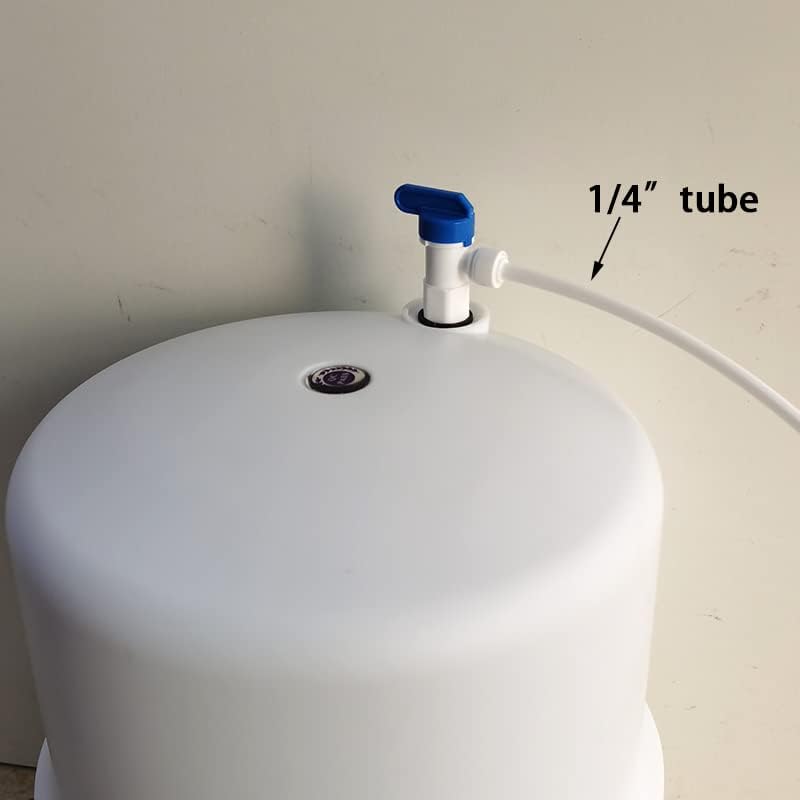 Malida kuglasti ventil rezervoara 1/4 FPT by 1/4, 3/8 od cijev brzi konektor za RO sistem filtera Za reverznu osmozu vode set od 4