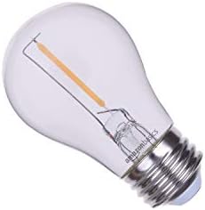 Basics zamjena LED žarulje S14 oblik, Edison stil, snaga od 1 vata-4-Pakovanje