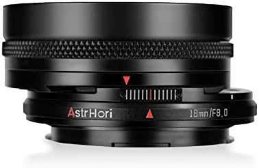 ASTRHORI 18mm F8 širokokutni objektiv mjenjača, kompatibilan sa Canon EOS-R mount bez ogledala