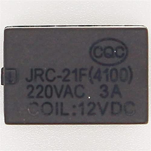 CHANWA relej 20kom minijaturni PCB relej 6 pinova Mini relej DC3V 5V 9V 12V JRC-21f 4100 Relejni prekidač