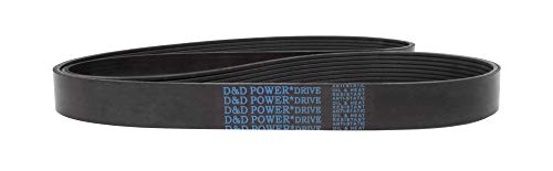 D & D Powerdrive 468K18 Poly V pojas, 18 traka, guma