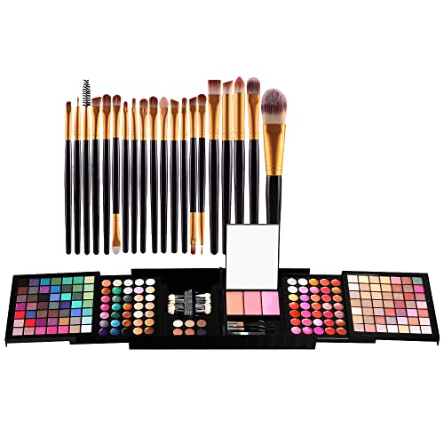Teen Beginner Makeup Kit, komplet šminke za žene puni komplet 177 boja Eyeshadow Palette Set ruževa