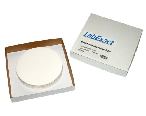 LabExact 1200081 stepen CFP42 kvantitativni celulozni Filter papir, 2,5 µm, 9,0 cm