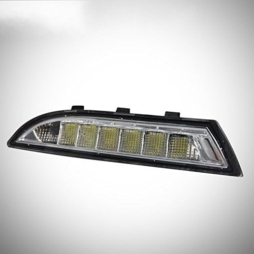 Auptah Xenon White LED dnevna svjetla DRL žuta svjetlo za okretanje za Volkswagen Scirocco R 2010-2012