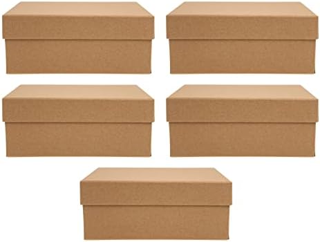 Zerodeko kutije poklon kutije 5kom Kraft papirne Tumbler kutije za pakovanje poklona dostava Party Favors